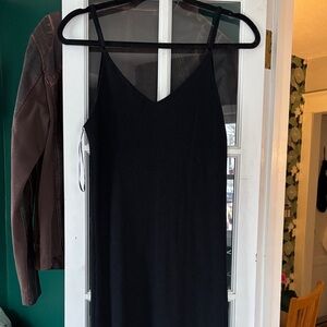 Black Sweater Maxi Dress